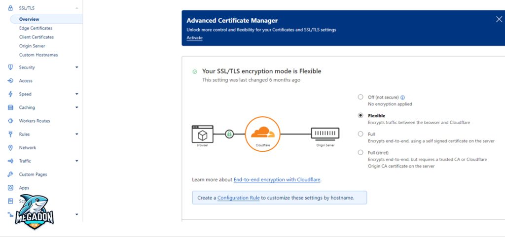 Thiết lập SSL/TLS